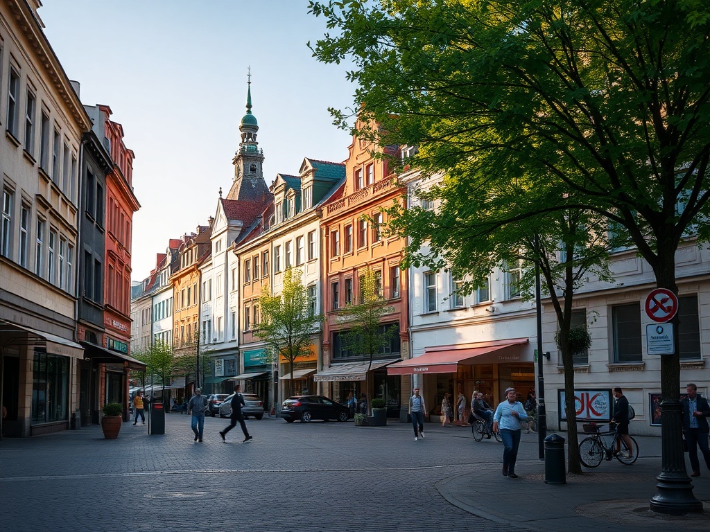 Ilustracja przedstawiająca dynamiczne postacie tańczące obok piłkarzy na tle panoramy Łańcuta, symbolizująca wydarzenia 2026.